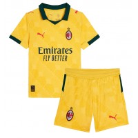 AC Milan Christian Pulisic #11 Tretí Detský futbalový dres 2025-26 Krátky Rukáv (+ trenírky)